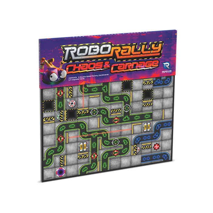 Renegade Game Studios Robo Rally: Chaos & Carnage Expansion